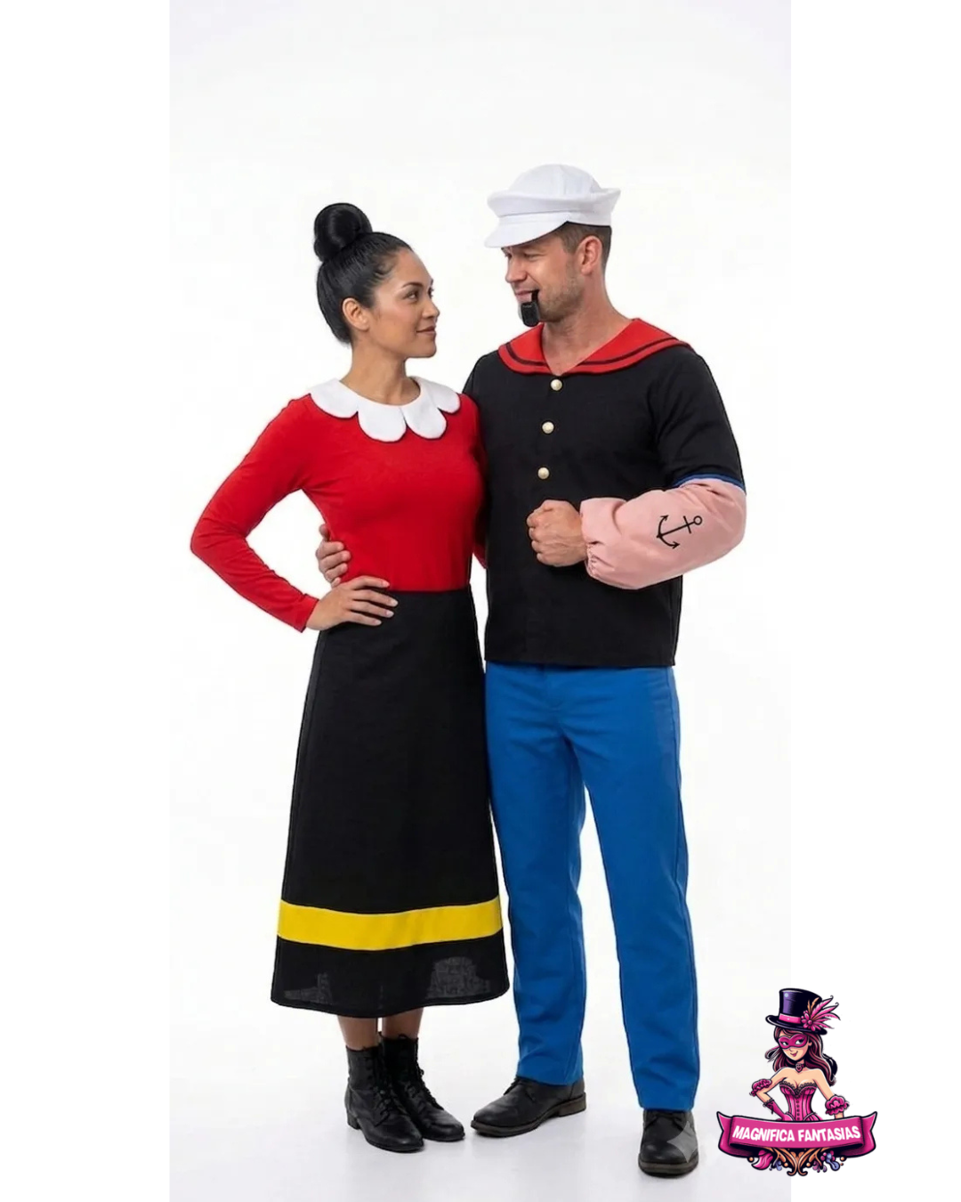 Casal Olivia e Popaye