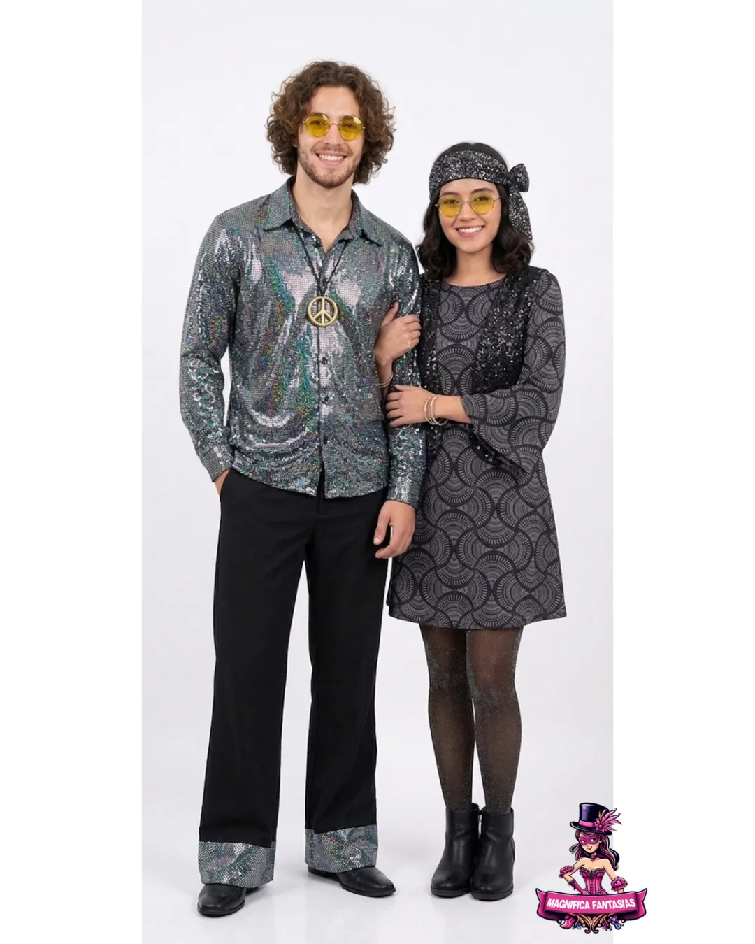 Casal Hippie 